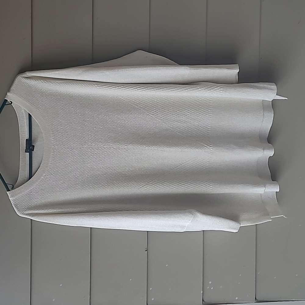 Cream sweater